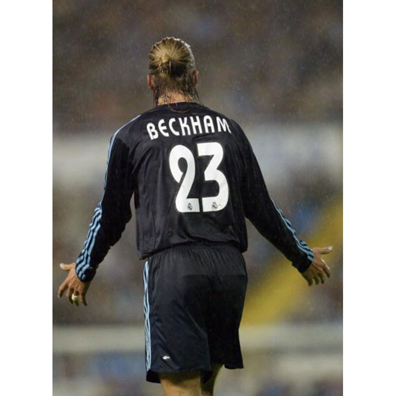 Real Madrid 2003-2005 Beckham #23 Awaykit Nameset Printing